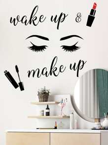 人物图案墙贴、贴纸、墙贴、乙烯基贴花用于家居装饰、春季装饰品让您的家焕然一新、节日装饰贴纸礼物生日毕业 - 彩色 - 查看 1