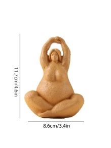 1pc Hình thiết kế trang trí thủ công - Màu vàng - Xem 3