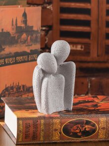 1pc Figure Design Decoration Craft Best Gifts Birthday - Grey - View 2