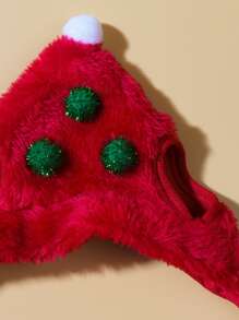 1入組聖誕寵物帽子 - 彩色 - 查看 3