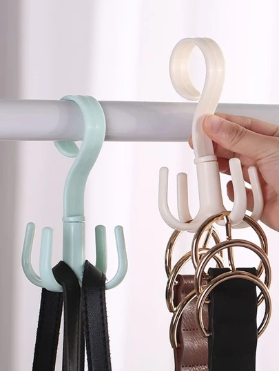 1pc Rotatable Multifunction Random Belt Organizer, Multifunction Bag Hook For Home, Gender Reveal Party, Perfect For Birthdays, Weddings, Parties, The Perfect Gift For Colleagues, Friends, And Family, Back To School