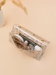 Túi Crossbody Nữ long lanh Hình học Chuỗi Đúng mốt - Trong sáng - Xem 4
