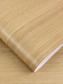 1m Light Brown Thickened Wood Grain Wallpaper For Home Decoration, Suitable For Cabinets, Tables, Chairs And Room Background Renovation - Multicolor - View 2