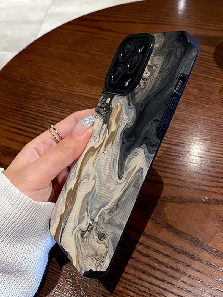 Marble Pattern Phone Case - Multicolor - View 5