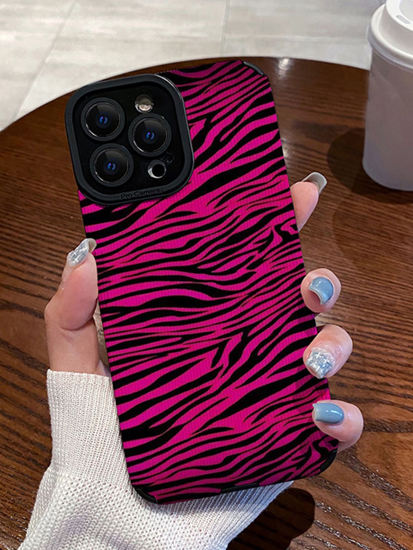 Zebra Stripe Phone Case | SHEIN USA