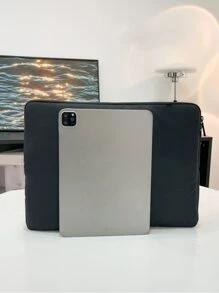 14-Inch Classic Wear-Resistant Computer Inner Bag - Black - View 3