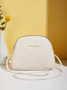 Fashionable Versatile Beige Crossbody Bag