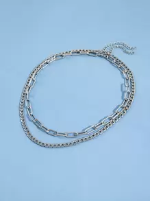 2pcs Minimalist Chain Necklace