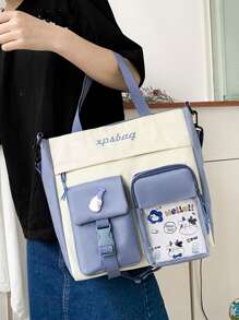 Bolsas tote - Azul - Ver 2