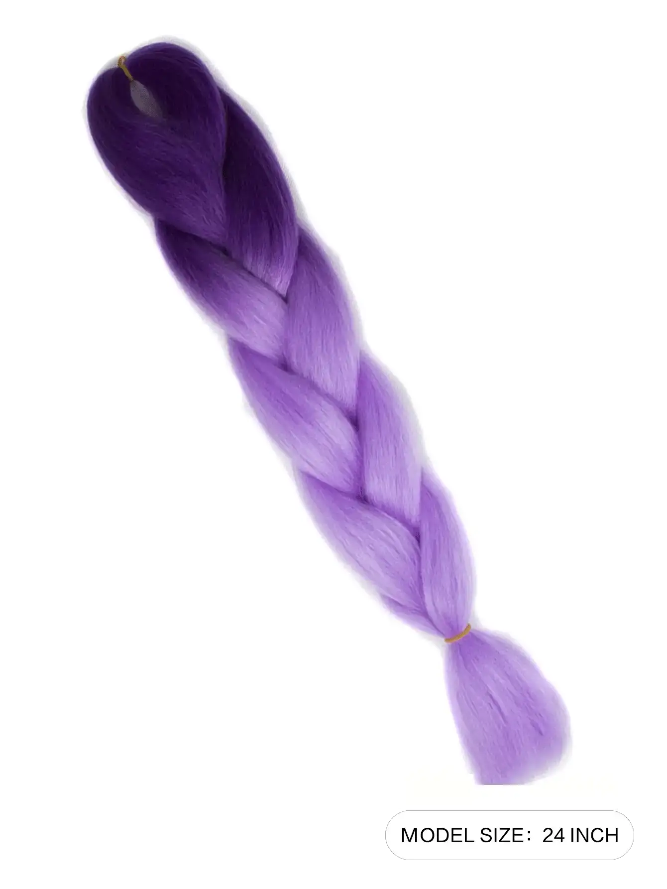 Ombre Synthetic Hair Braid - Multicolor - View 2