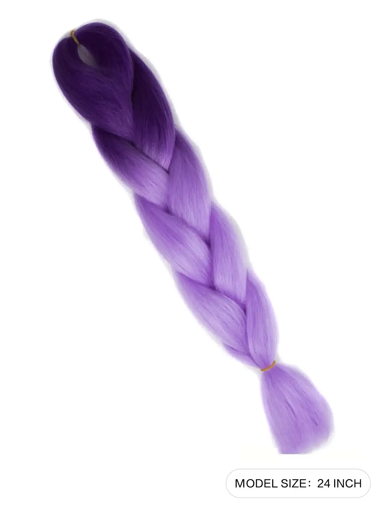 Ombre Synthetic Hair Braid - Multicolor - View 4