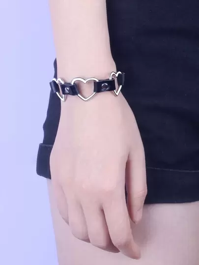 ROMWE Kawaii ハートデコレーション ブレスレット