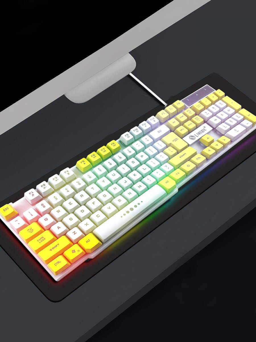 Wired Mechanical Keyboard - Multicolor - View 1