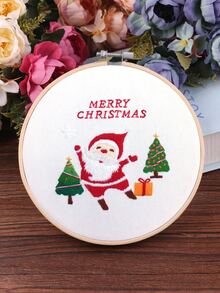 1 Set Diy Santa Claus Material Pack Set, Includes 5 Items - Multicolor - View 4