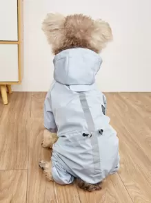 BONAPET Pet Blue Four-Legs Raincoat