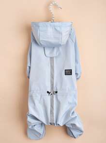 BONAPET Pet Blue Four-Legs Raincoat