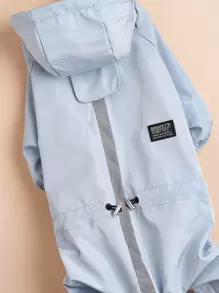 BONAPET Pet Blue Four-Legs Raincoat