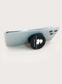 Giá đỡ điện thoại độc lập in hình gấu trúc hoạt hình - Đen và trắng - Xem 4