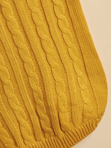 Solid Pet Sweater - Yellow - View 5