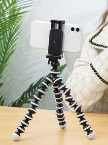 Giá đỡ điện thoại 1 chân, Chân máy điện thoại - màu đen - Xem 2