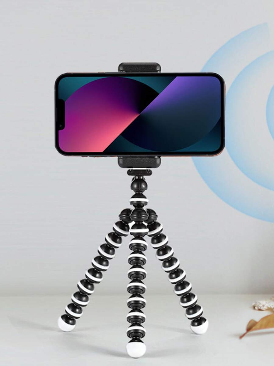 Giá đỡ điện thoại 1 chân, Chân máy điện thoại - màu đen - Xem 1