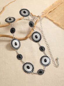 Dây thắt lưng trang trí hoa Boho Halloween - Nhiều màu - Xem 1