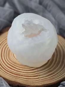 1pc Yarn Ball Shaped Candle Mold - White - View 3