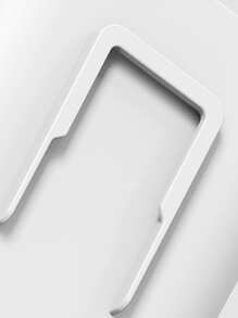 1pc Wall Mounted Punch-Free Toothbrush Holder, Self Adhesive Storage Rack For Bathroom Home Bathroom Decor Fall Decor Back To School