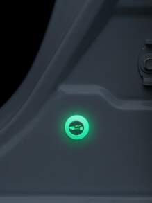 4入組車圖案夜光門擋 - 彩色 - 查看 2