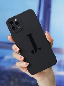 Funda para teléfono con gráfico de letras compatible con iPhone15/15Plus/15Pro/15Promax - Multicolor - Ver 3
