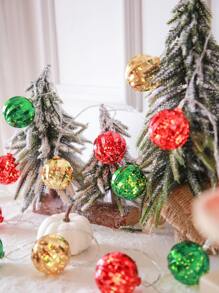 1入組10 Led 2m聖誕節日燈 - 黃色 - 查看 4