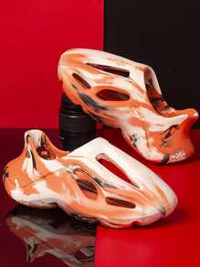 Guốc gỗ Nam - trái cam - Xem 4