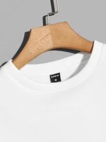 GENTILAND Men Cartoon Graphic Pullover - White - View 3