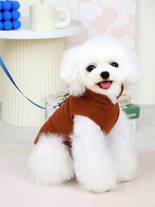 北歐背心休閒風 - 棕色 - 查看 6