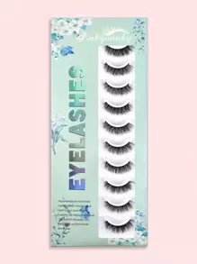 Pestañas postizas completas, 10 pares de pestañas postizas de visón sintético, pestañas voluminizadas, regalo para mujeres y niñas,pestañas pestans extensiones de pestañas