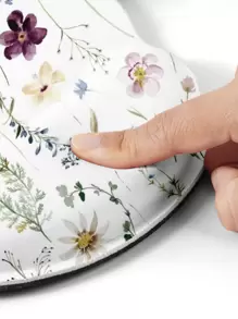 Floral Print Mouse Pad, Desk Mouse Pad