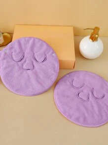 1pc Facial Sheet Towel - Mauve Purple - View 2