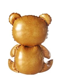 1pc Bear Design Balloon, Cartoon Bear Balloon For Wedding Party - Multicolor - View 2