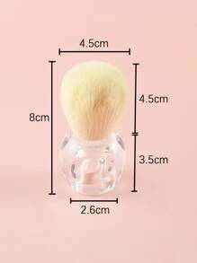 klimonla 1入組指甲清潔刷指甲刷適用於清潔指甲 - 無色 - 查看 3