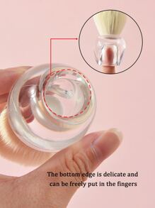 klimonla 1入組指甲清潔刷指甲刷適用於清潔指甲 - 無色 - 查看 7