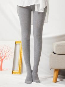 Medias minimalista unicolor - Gris - Ver 1