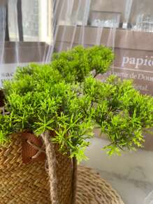 Nhà máy nhựa nhân tạo 1branch - màu xanh lá - Xem 2