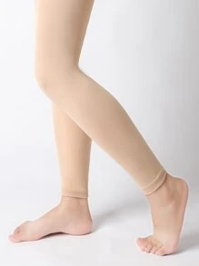 Solid Thermal Lined Tights
