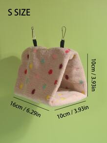 波點圖案寵物吊床