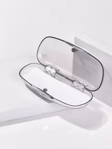 Hộp đựng kính chắc chắn Phụ kiện kính cho phụ nữ - Màu Xám nhạt - Xem 1