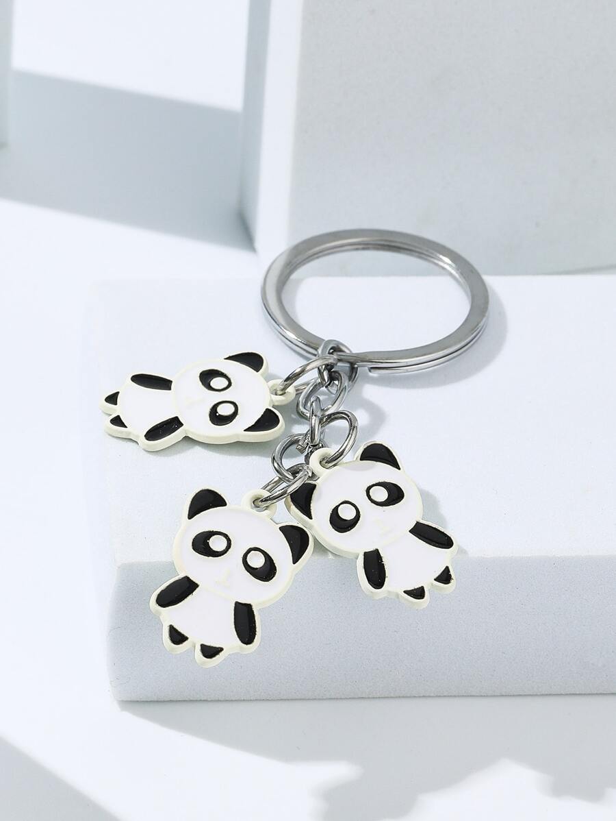 Llavero panda accesorio - Multicolor - Ver 1