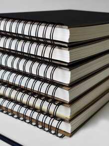 1pc Random Spiral Sketchbook - Multicolor - View 6