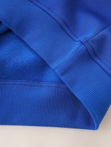 Toddler Boys' Casual Color Changing Dragon Pattern Lightweight Fleece Sweatshirt For Spring And Autumn - Blue - View 4