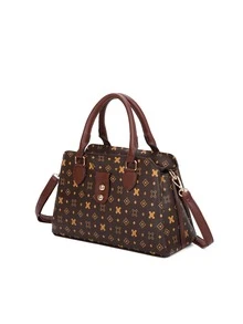 2022 New Women'S Fashionable Large Capacity Commuter Crossbody Bag, Printed Casual Tote Bag For Daily Use - Multicolor - View 4