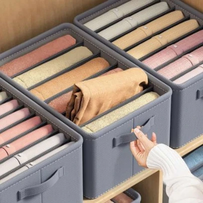 1入組加厚隔層收納盒